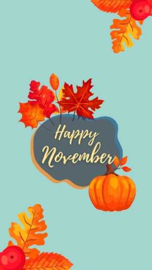 Happy November Wallpaper