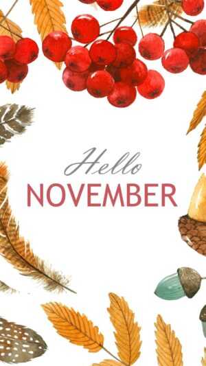 Hello November Wallpaper