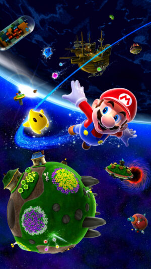 Mario Star Wallpaper