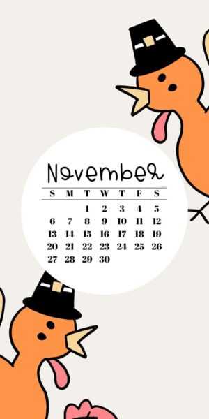 November 2022 Calendar Wallpaper