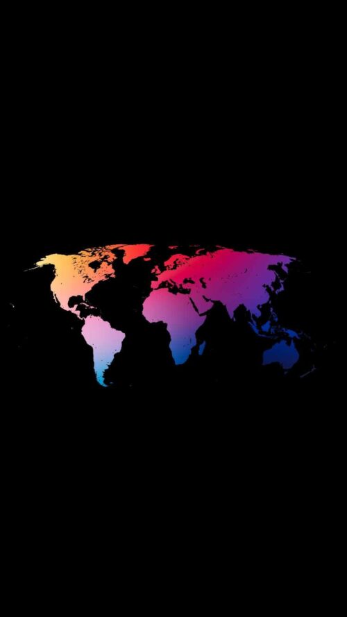 World Map Wallpaper - iXpap