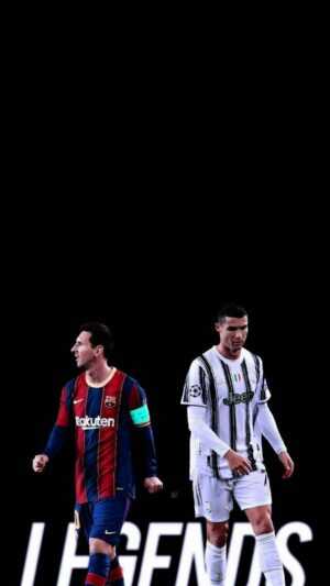 Messi and Ronaldo Wallpaper