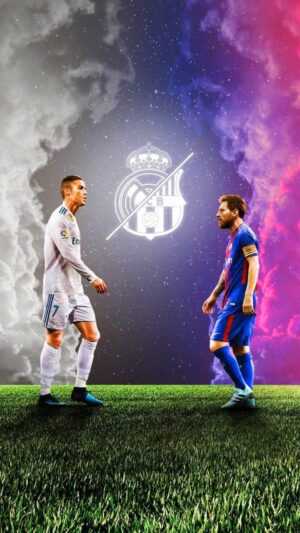 Messi and Ronaldo Wallpaper