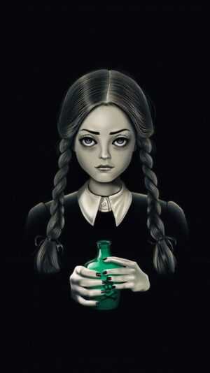 Wednesday Addams Wallpaper