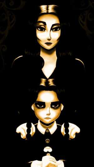 Wednesday Addams Wallpaper