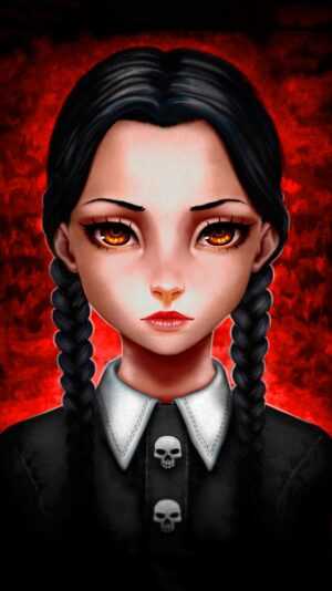 Wednesday Addams Wallpaper