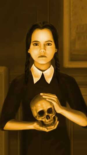 Wednesday Addams Wallpaper