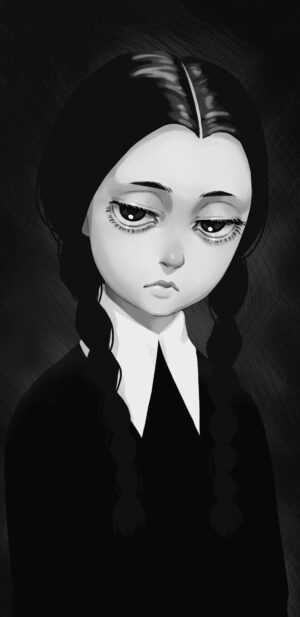 Wednesday Addams Wallpaper