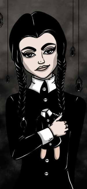 Wednesday Addams Wallpaper