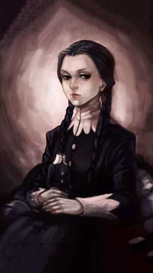 Wednesday Addams Wallpaper