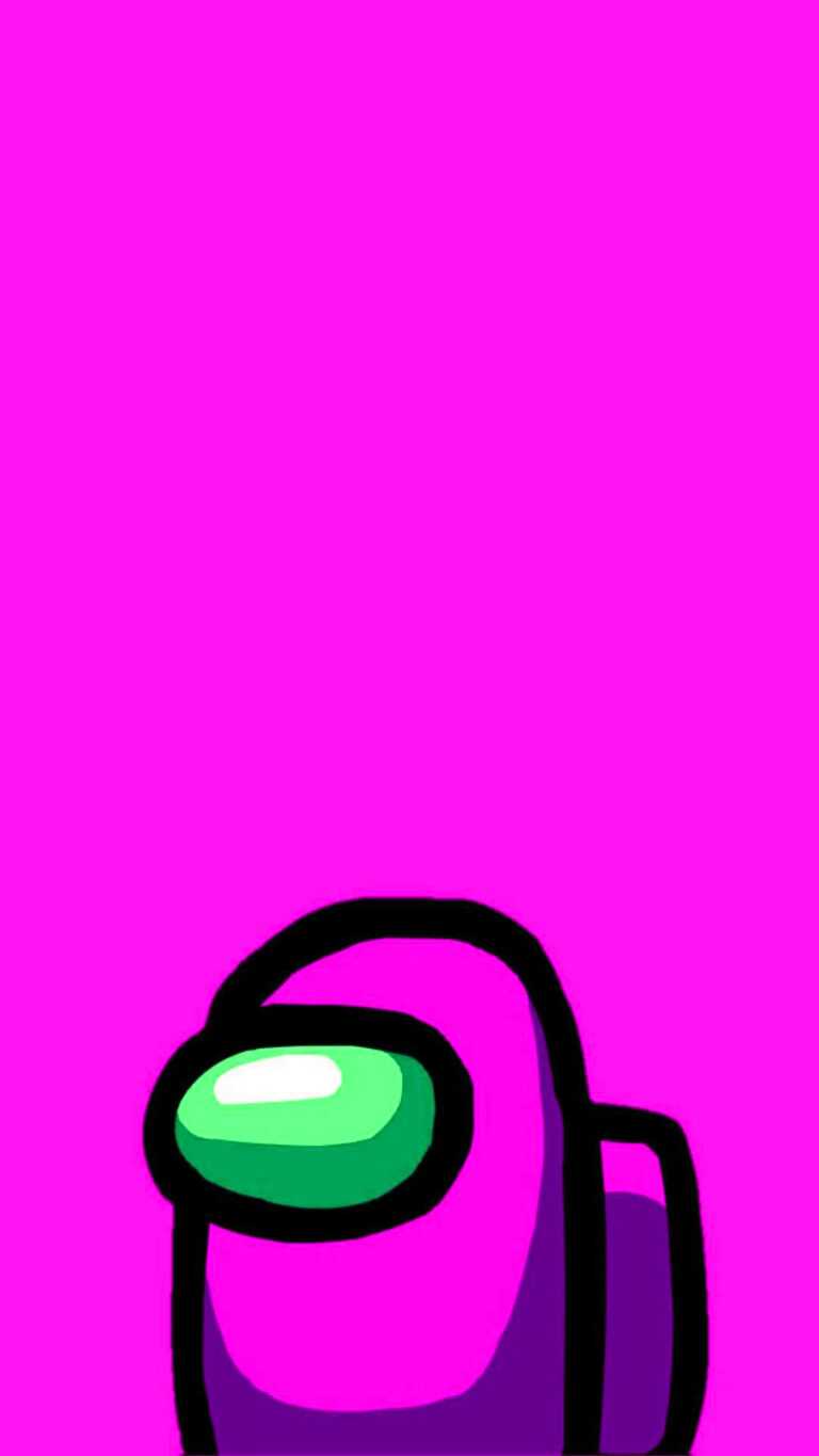 Pink Among Us Wallpaper iXpap