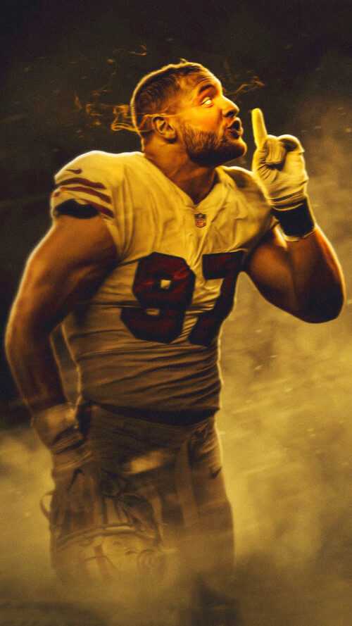 Nick Bosa NFL Wallpaper - iXpap