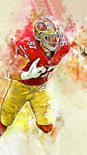 Nick Bosa iPhone Wallpaper