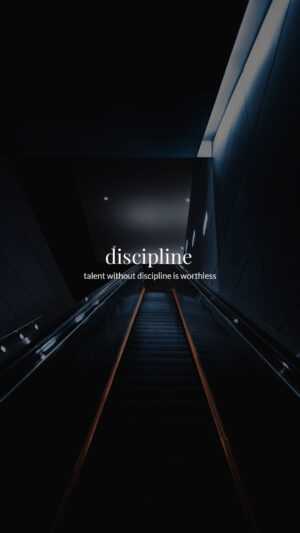 Discipline Wallpaper