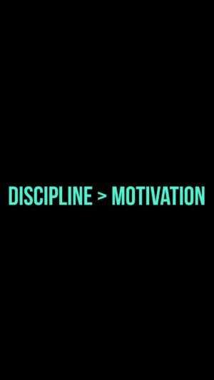 Discipline Wallpaper