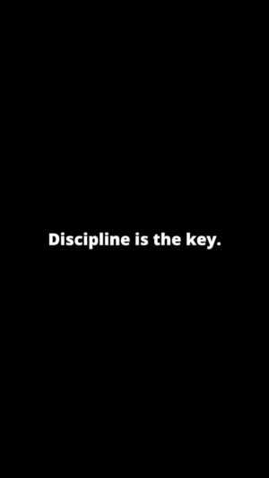 Discipline Wallpaper