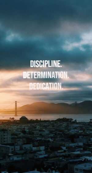 Discipline Wallpaper