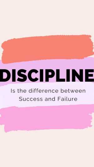 Discipline Wallpaper