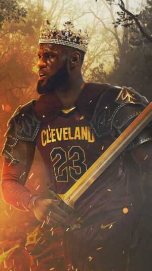 GOAT LeBron James Wallpaper