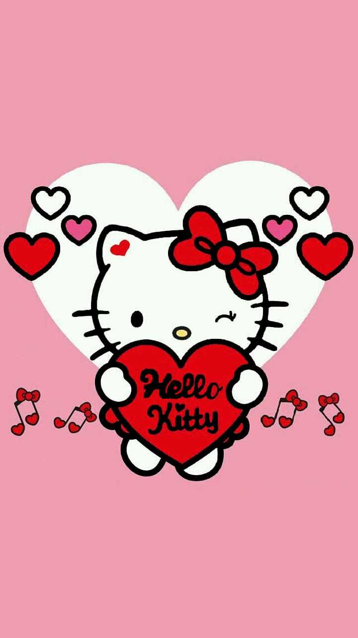 Hello Kitty Valentines Wallpaper - iXpap
