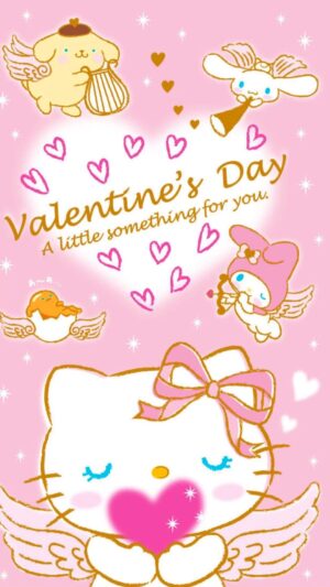 Hello Kitty Valentines Wallpaper