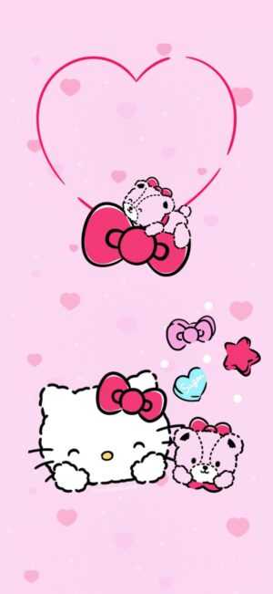 Hello Kitty Valentines Wallpaper