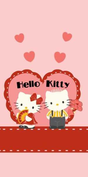 Hello Kitty Valentines Wallpaper