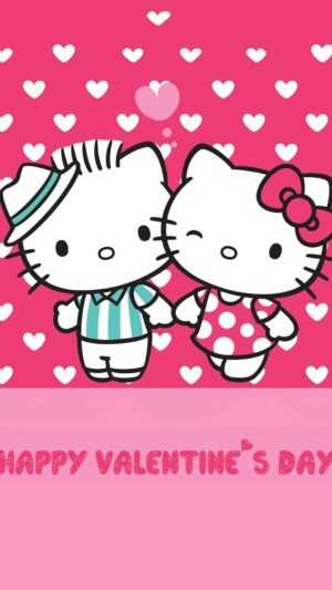 Hello Kitty Valentines Wallpaper