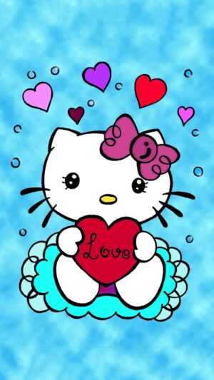 Hello Kitty Valentines Wallpaper