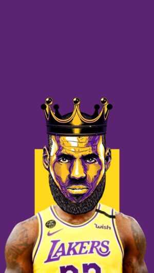 King LeBron James Wallpaper