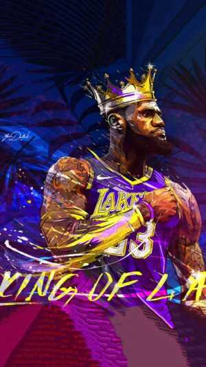 King LeBron James Wallpaper