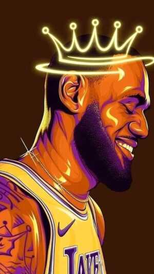 King LeBron James Wallpaper