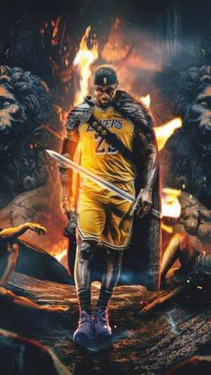 King LeBron James Wallpaper