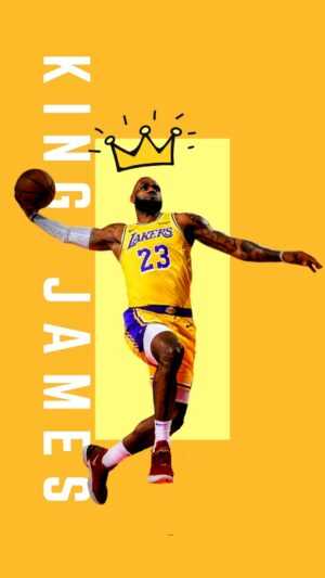 King LeBron James Wallpaper