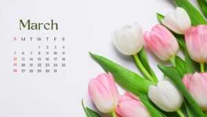 March 2023 Calendar Wallpaper