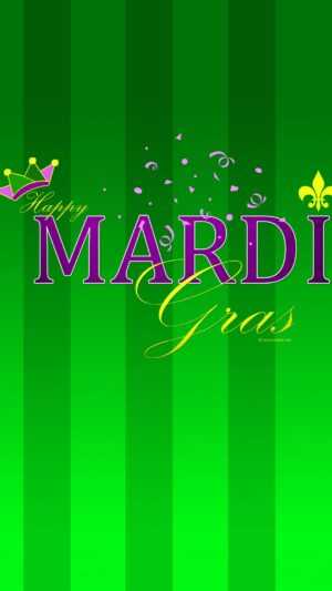 Mardi Gras iPhone Wallpaper