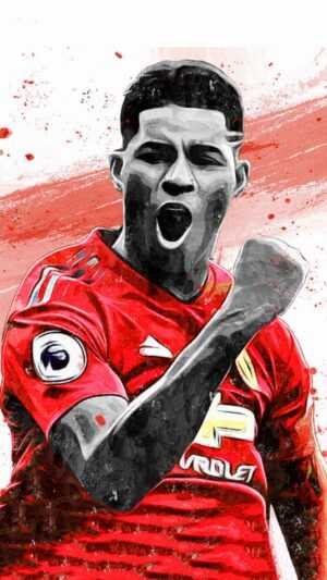 Rashford Celebration Background