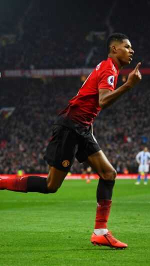 Rashford Celebration Background