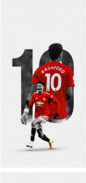 Rashford Celebration Wallpaper