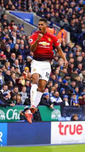 Rashford Celebration Wallpaper