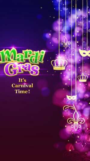 iPhone Mardi Gras Wallpaper