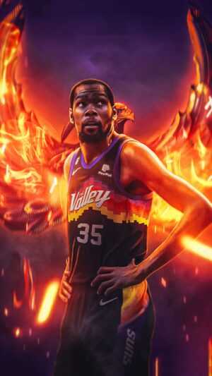 Kevin Durant Suns Wallpaper