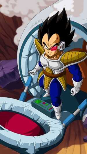 Vegeta Scouter Wallpaper