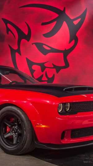 iPhone Dodge Demon Wallpaper