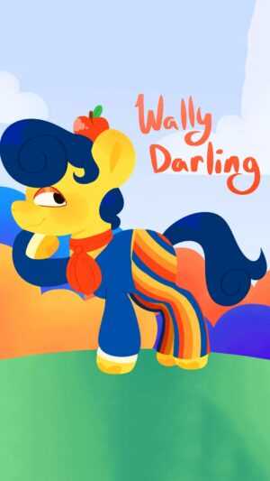 Wally Darling Wallpaper