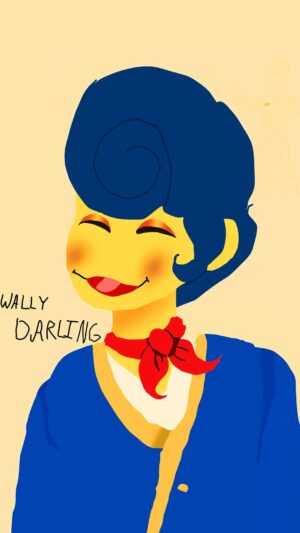 Wally Darling iPhone Wallpaper