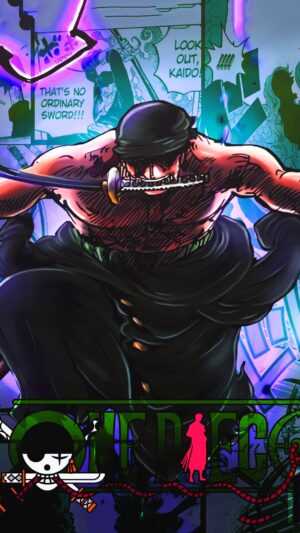 Zoro King of Hell Wallpaper