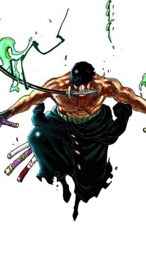 Zoro King of Hell Wallpaper