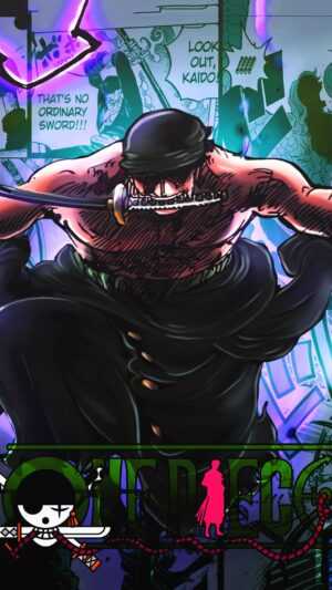 Zoro King of Hell Wallpaper