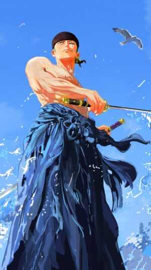 Zoro King of Hell Wallpaper